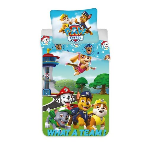 Obrázok Obliečky PAW Patrol - Tlapková patrola 19 140x200 70x90 cm 100% Bavlna Jerry Fabrics