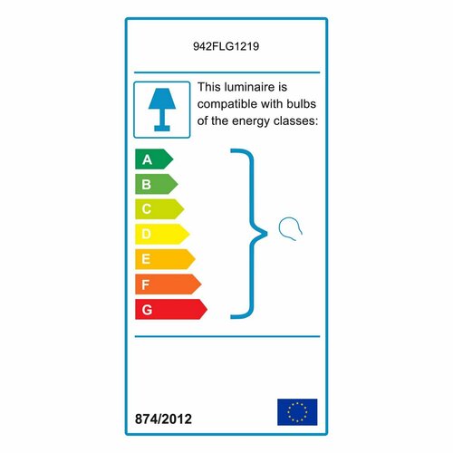 Lampa wisząca Fazli - 10535, biała/złota