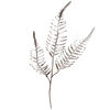 Duża gałązka dekoracyjna paproci, srebrny, wys. 70 cm