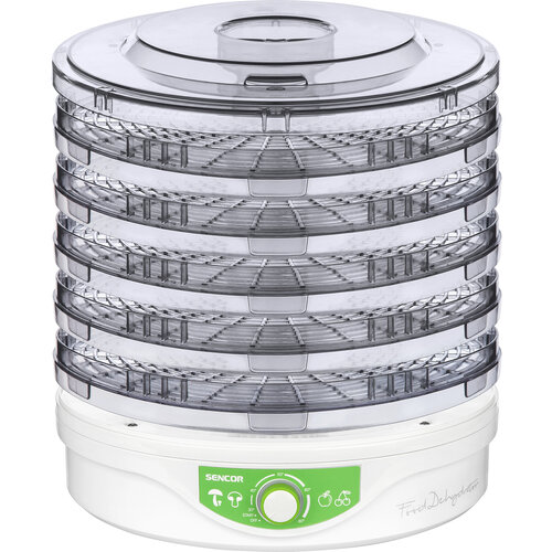 Sencor SFD 2105WH gyümölcsszárító, fehér színben