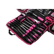 Sixtol Zestaw narzędzi Home Pink, 120 szt.