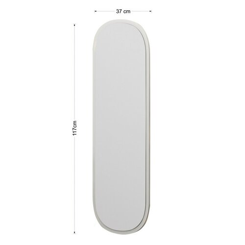 Zrkadlo Magnum White