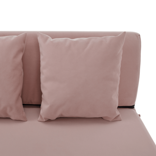 Scaun pliant/saltea PELOS, rozu