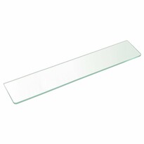 SAPHO 23484 półka 80 x 10 x 0,8 cm,  szkło przezroczyste