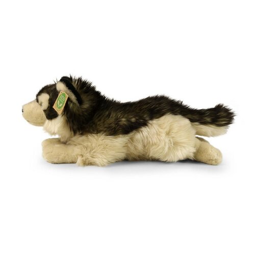 Rappa Pluszowy wilk leżący 32 cm ECO - FRIENDLY