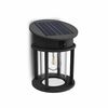 Okrągła oprawa Philips Geri UltraEfficient solarLED z czujnikiem, antracytowa, 3,2 W, 4000 K