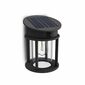Okrągła oprawa Philips Geri UltraEfficient solarLED z czujnikiem, antracytowa, 3,2 W, 4000 K
