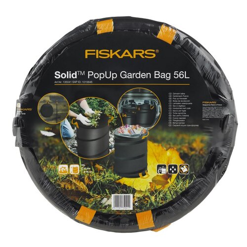 Fiskars Solid Zahradní skládací koš 56 l