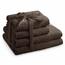 Restilo Amari Handtuch- und Badetuch-Set Braun, 2 St. 50 x 100 cm, 2 St. 70 x 140 cm