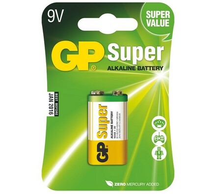 GP Greencell 1604A 9V BLISTR alkalická baterie