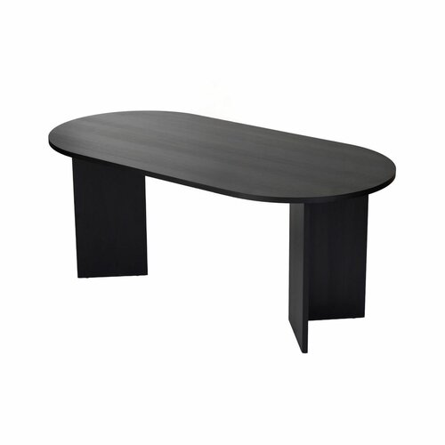 Masă de sufragerie Sablin Wood Black