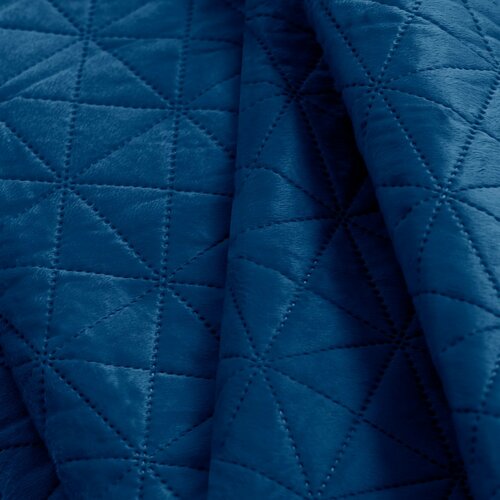 AmeliaHome Prekriv za posteljo Laila modra, 220 x240 cm