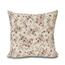 Kvalitex Kissenbezug Blumen beige, 40 x 40 cm