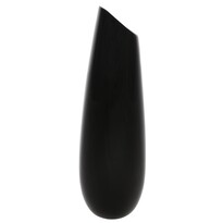 Vază ceramică Drop, 7 x 26 x 7 cm, negru Vază ceramică Drop, 7 x 26 x 7 cm, negru