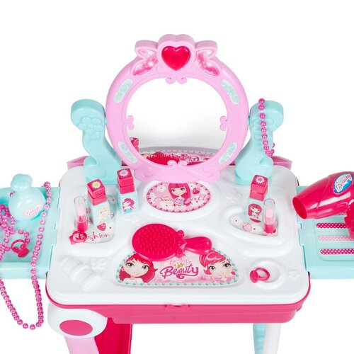 Detský toaletný stolík Baby Mix v kufríku 2v1, 60x 53 x 24,5 cm