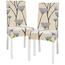 4Home Spannbezug für Stuhl Nature, 45 - 50 cm, Set 2 Stück