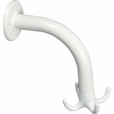AQUALINE 8008 štiriročni obešalnik, bel