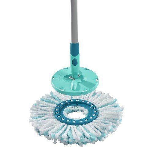 Leifheit Rotation Disc Mop Ergo Set + GRATIS Hochleistungsbodenreiniger 1 l