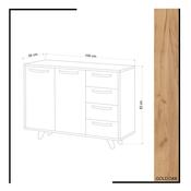 Skříňka Waga Oak