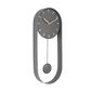Karlsson 5822GY Designerski wahadłowy zegar ścienny, 50 cm
