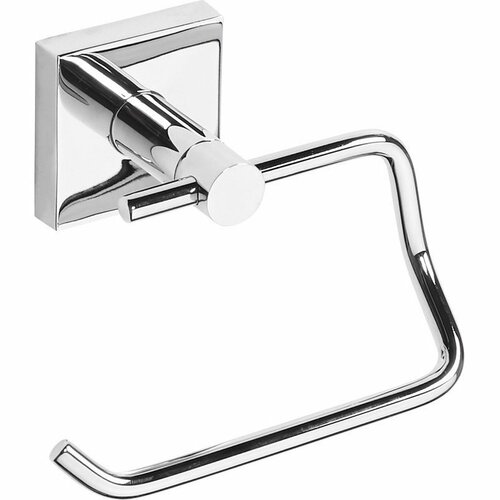 SAPHO XQ701 X-Square držalo za toaletni papir brezpokrova, 13,5 x 10 x 9 cm, srebrna
