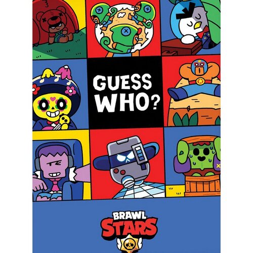Дитячий плед Brawl Stars Вгадай хто, 110 x 140 см