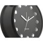 Karlsson 6019BK dizajnové stolné hodiny/budík čierna, pr.. 30 cm