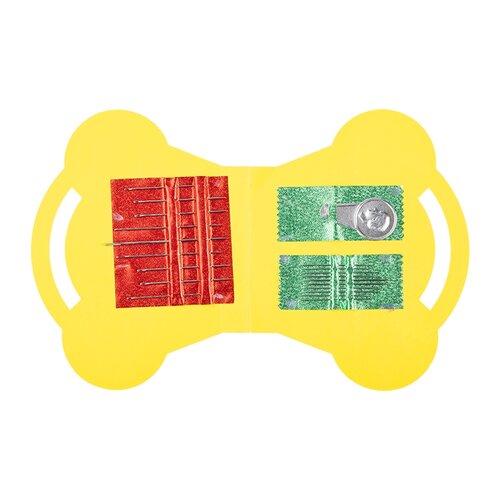 Set de ace Bellatex cu înfiletător de ace pe cardmix de dimensiuni