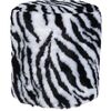 Puff műbőrből Zebra, 31 x 34 cm