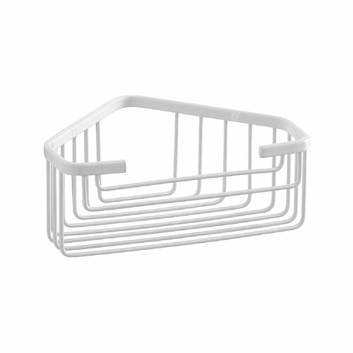 GEDY 2483-02 Smart кутова полиця для душу, 20 x 8 x 15,1 см, біла