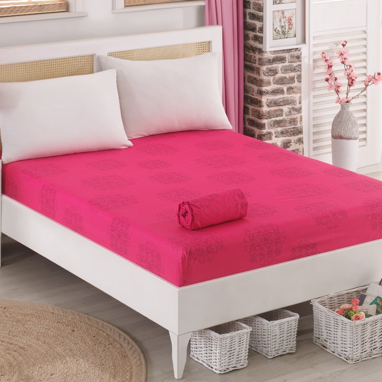 BedTex Prostěradlo jersey Sedef růžová