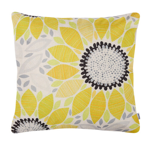 4Home Dekokissenbezug Sonnenblume, 45 x 45 cm