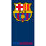 Osuška FC Barcelona logo, 70 x 150 cm