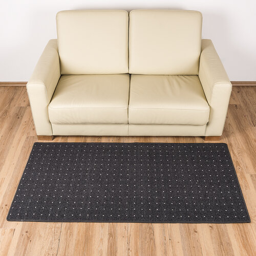 Kusový koberec Udinese antracit, 120 x 160 cm