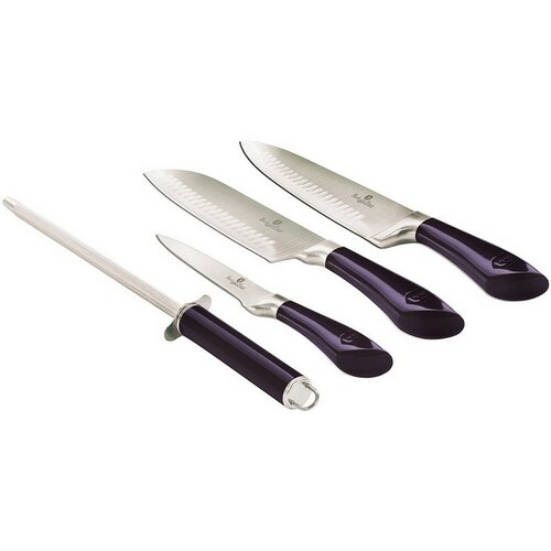 Set cuțite oțel inoxidabil 4 buc. Berlinger Haus Purple Eclipse Collection