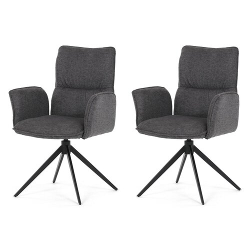 Sada jedálenských stoličiek DCH-D1328 GREY2, 2 ks