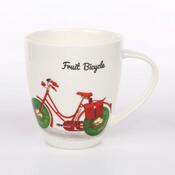 Altom Porcelánový hrnček Ovocné bicykle 450 ml