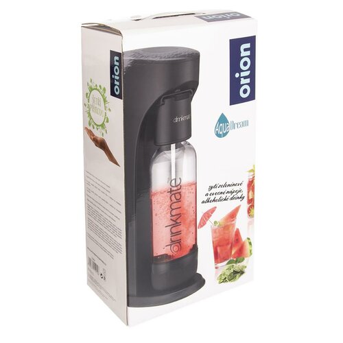 Orion Proizvodnik napojov s kisikom AquaDreamDRINKMATE, črn