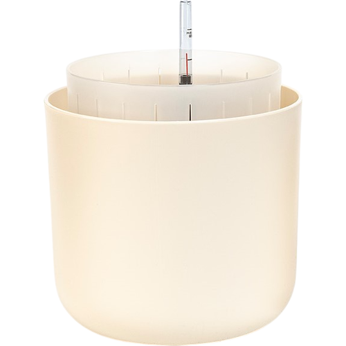 Plastia Ghiveci cu auto-irigare Tolita Air crem,diametru 19 cm