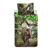 Gyermek pamut ágynemű Jurassic World green micro, 140 x 200 cm, 70 x 90 cm Gyermek pamut ágynemű Jurassic World green micro, 140 x 200 cm, 70 x 90 cm