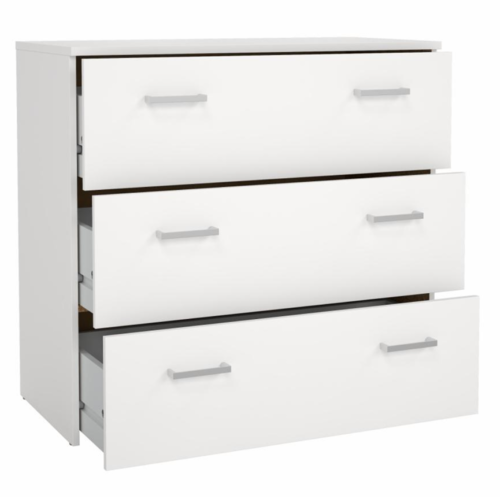 GARBO 3 komód, fehér