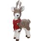 Decorațiune de Crăciun Deer with red scarf, 24 x14 x 43 cm