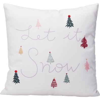 Polštářek Let it snow 45 x 45 cm