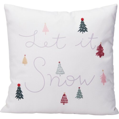 Подушка «Let it snow» 45 × 45 см