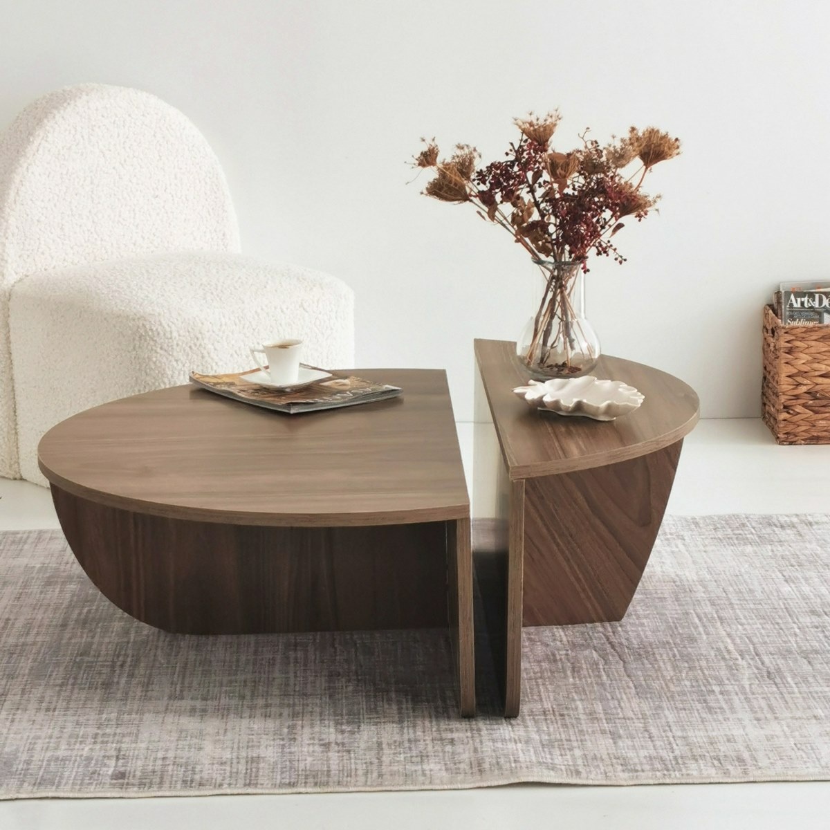 Konferenčný stolík Podium Walnut