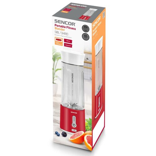 Sencor SBL 134RD smoothie mixer, piros