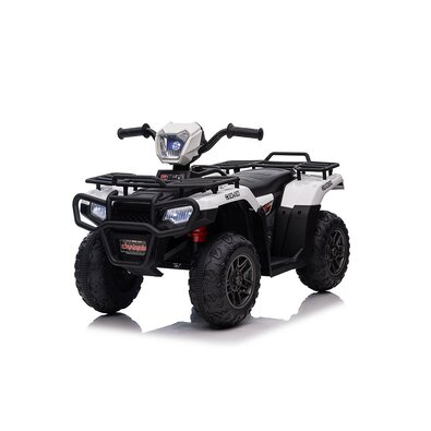 Baby Mix Samochód elektryczny dla dzieci Quad, biały