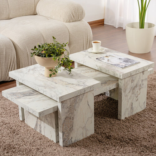 Konferenční stolek Sanctuary Fressia Marble