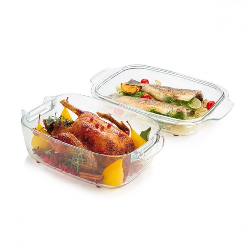 Tescoma Sütőedény fedővel  GrandCHEF, 40 x 26 cm , L termék 2. képe