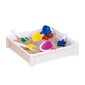 Set măsuță și scaune pentru copii New Baby 3 buc., roz